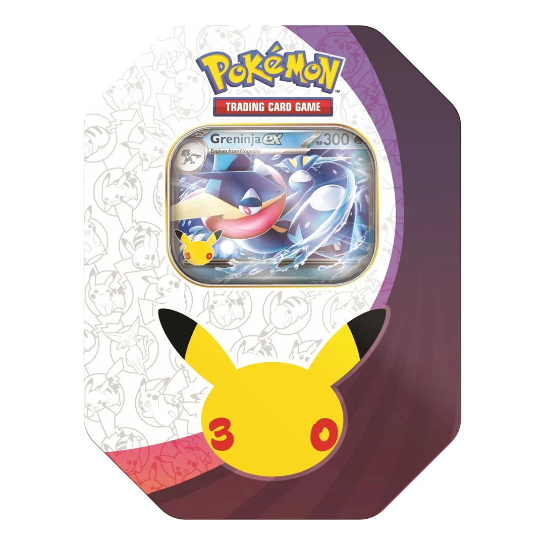 30th Celebration Greninja Ex Tin