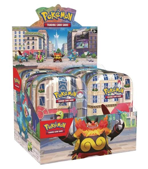 Display Lumiose City Mini Tin